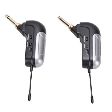 Imagem de Generic Microfone de Instrumento, Captador de 360°, Som Cristalino, de Microfone de Saxofone Com Alcance de 30m e Bateria de 6H para Guitarra Elétrica, Trompete, Desempenho