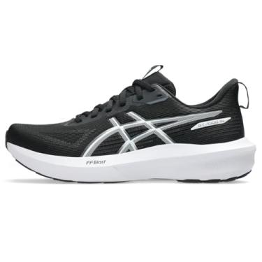 Imagem de ASICS Tênis de corrida feminino GT-1000 14, Preto/branco, 6.5 Wide