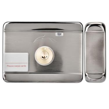 Imagem de Generic de Acesso Eletrônico Inteligente Fechadura de Porta de Cabeça Dupla 12V para Segurança Residencial Inteligente