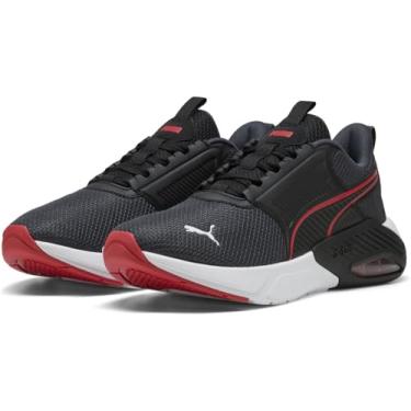 Imagem de PUMA Tênis de corrida masculino Twitch Runner, Puma Preto para todos os tempos, vermelho, 6.5 Women/4.5 Men