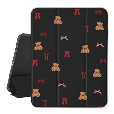 Imagem de Idocolors Capa para iPad de 11 polegadas (chip A16) 2025 11ª geração/iPad 10,9 polegadas 2022 10ª geração, suporte de lápis embutido com despertar/hibernar automaticamente, capa traseira de