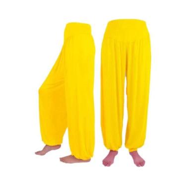 Imagem de Calças De Yoga Harem De Cintura Alta E Largas Para Mulheres, Ideais Pa