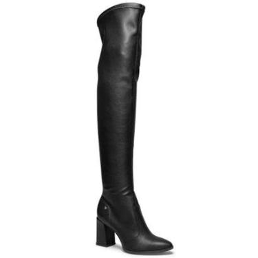 Imagem de Bota Mississipi Over The Knee Salto Alto MA522 Preto-Feminino