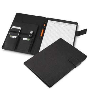 Imagem de Pasta Executiva 20 Folhas com Suporte para Celular e Porta Cartões - D