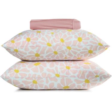 Imagem de Jogo de Cama Altenburg Brisa 6 Malharia 3 Peças Queen Rosa