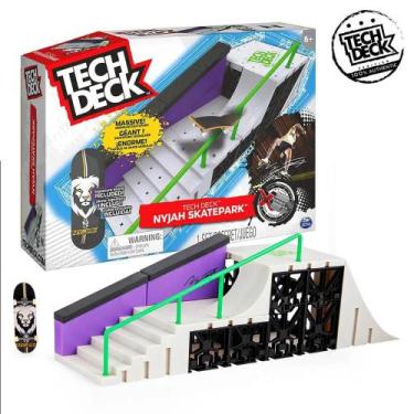 Imagem de Skate De Dedo Conjunto De Rampas Nyjah Skatepark - Tech Deck 2895