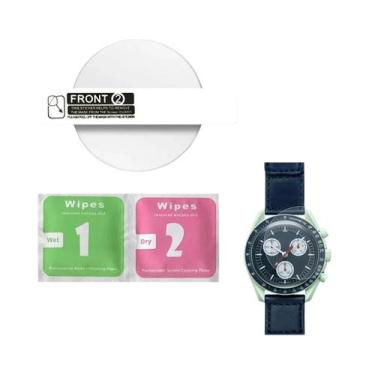 Imagem de Protetor De Tela TPU Ultra Transparente Para Omega Swatch Moon Planet 