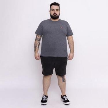 Imagem de Camiseta Industrie Básica Bordada Algodão Premium Masculina-Masculino