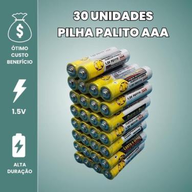 Imagem de Pilha Comum 60 Unidadas Pacote Caixa Pilhas Pequenas - Maxx, Maxmidia,