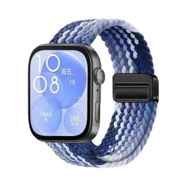 Imagem de Pulseira Magnética De Nylon Trançado Para Huawei Watch Fit 4 pro Fit 3