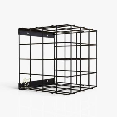 Imagem de GRADE DE PROTEÇÃO REFORÇADA PARA CAMERA CFTV SEGURANÇA DOME, ROBÔ e BU