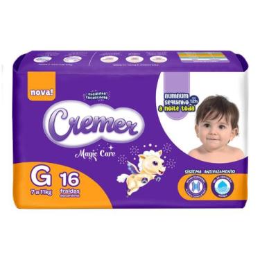 Imagem de Fralda Cremer Disney Baby Tam. G - 7 a 11kg 16 Unidades