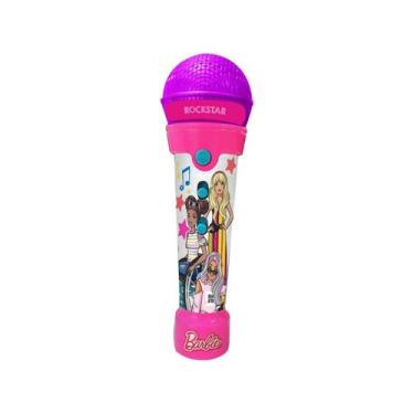 Imagem de F00200 barbie microfone rockstar c funcao mp3 player