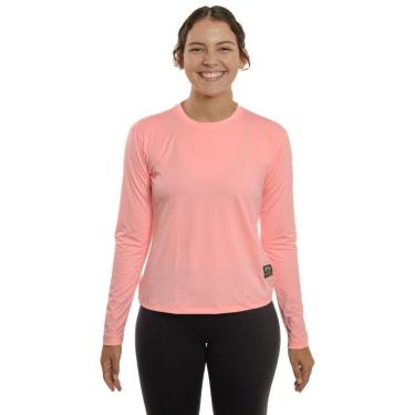 Imagem de Camisa Camiseta Blusa Proteção Solar Uv 50+ Feminina-Feminino
