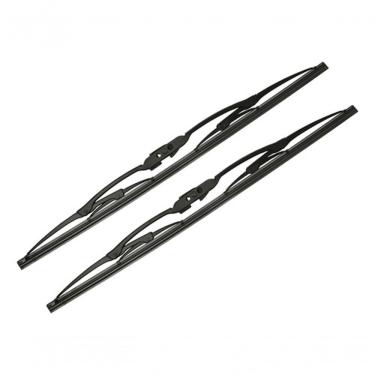 Imagem de Par de Palhetas Metálicas Convencionais Dianteiras 22"-22" Sprinter G1 95 a 12 Preto Compatível com Audi BMW Chrysler