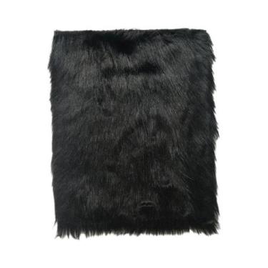 Imagem de Tecido De Pele Sintética De Pelo Longo De 8-9CM Para Cabelo De Boneca,