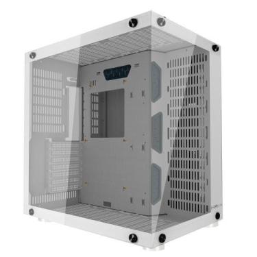 Imagem de Gabinete Gamer Hyrax HGB700, ATX, Mid Tower, Frontal e Lateral em Vidr