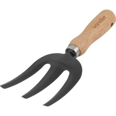 Imagem de Garfo 3 Pontas Para Jardim, Cabo em Madeira, GJV 0002, Vonder OstenVon