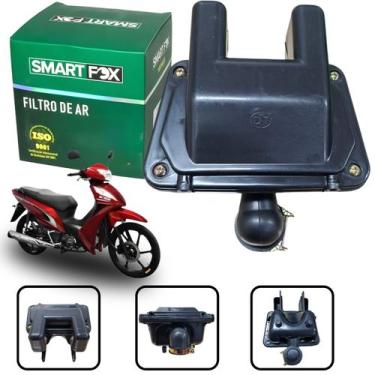 Imagem de Filtro de ar completo + caixa smartfox shineray xy50q phoenix 50 todos