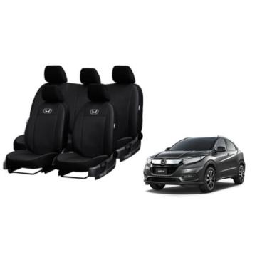 Imagem de Kit Jogo Capa de Couro HRV 17-24 Proteção Premium Contra Rasgos e Suje