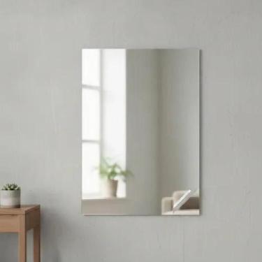 Imagem de Placa Espelho Acrílico Decorativo Adesivo 40x60cm Flexível - Yeet
