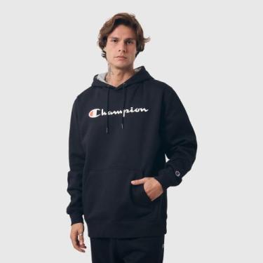 Imagem de Moletom canguru champion athletic script logo ink, GG