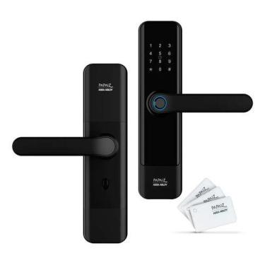 Imagem de Fechadura Eletrônica SmartLock SL150 Preto - Papaiz