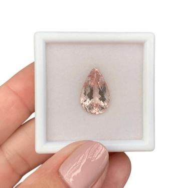 Imagem de Morganita Peachy Gota 6,77ct - SP GEMAS