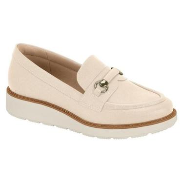 Imagem de Sapato Mocassim Modare 7400.103 Feminino, Off white, 35