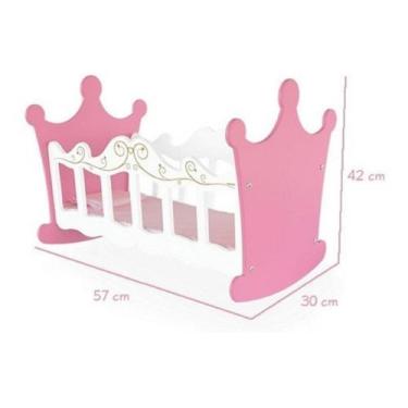 Imagem de Berço De Boneca Em Madeira JUNGES Princesa 416