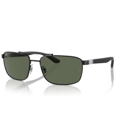 Imagem de Óculos de sol Ray Ban RB3737 002/71 6018 Liteforce, RETANGULAR, MASCUL