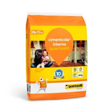Imagem de Argamassa quartzolit aci interna 20 kg cinza
