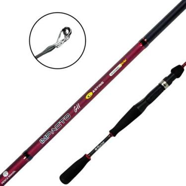 Imagem de Vara Para Carretilha Impacto Gll 25C 2 Partes 12-25 Lbs - Pesca Brasil