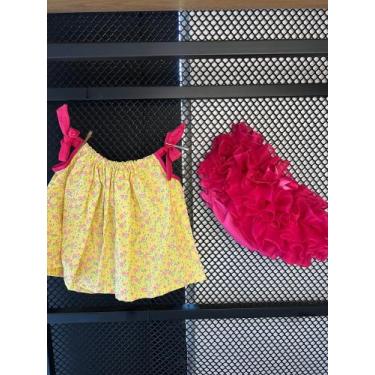 Imagem de Conjunto bebê Bunda Rica Infantil Tapa Fralda Algodão Cores baby, Kit 