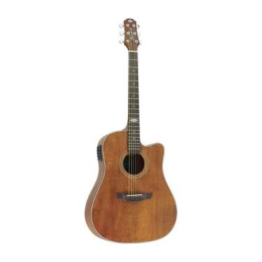 Imagem de Violão Strinberg Sd200C Sms Folk Aço Eletroacústico Marrom Fosco