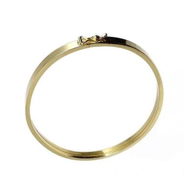 Imagem de Bracelete Pulseira Ouro 18 Kilates 7 Gramas 5 mm Oca
