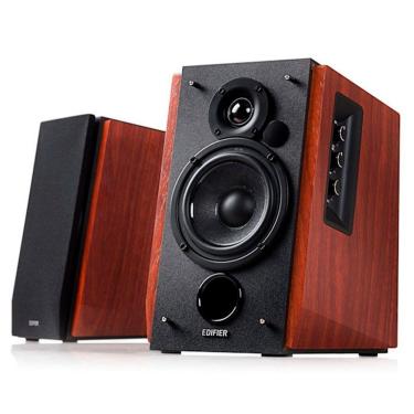 Imagem de Caixa de Som Bluetooth Edifier R1700BT Par Ativo e Passivo com Controle Remoto Madeira