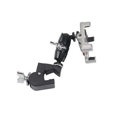 Imagem de Suporte para Celular SC-DACMPH com Clamp Ajuste Ilimitado de Ângulo Cinza Gibraltar
