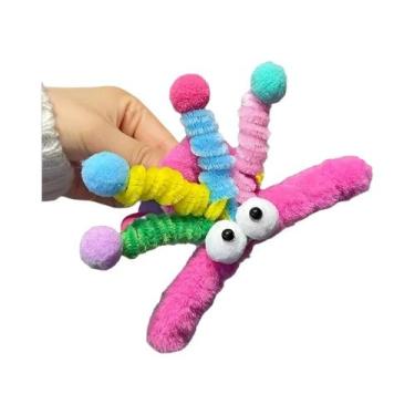 Imagem de Presilha De Cabelo De Tubarão De Pelúcia De Inverno Para Mulheres, Fof