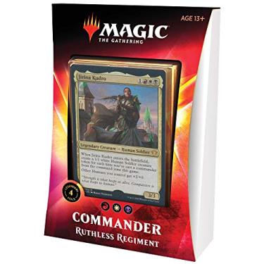 Imagem de Magic: The Gathering Ruthless Regiment Ikoria Commander Deck | 100 Card Deck | 4 Foil Legendary Creatures