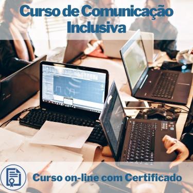 Imagem de Curso Online em videoaula de Comunicação Inclusiva com Certificado