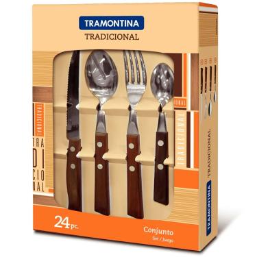 Imagem de Faqueiro Tramontina Tradicional - 24 Peças