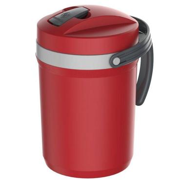 Imagem de Garrafa Térmica Fliptop 2,5 Litros Vermelha Termolar