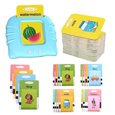 Imagem de Cartões Flash Audíveis | Brinquedos Educativos Flash Cards - Máquina de educação infantil para crianças de 1 a 7 anos Crianças ouvem e aprendem alfabetização Brinquedos divertidos de Xianers