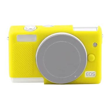 Imagem de Yunchao Acessórios para câmeras Case de proteção de silicone suave para Canon EOS M200 Sacos de câmera