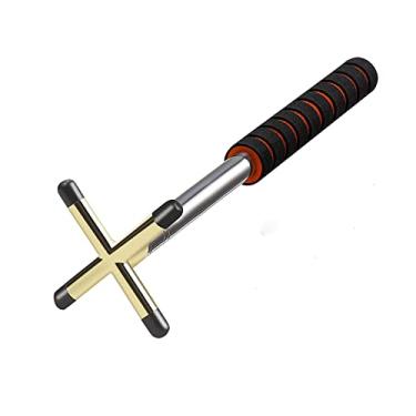 Imagem de Deevoka Ponte de bilhar retrátil com cabeça, de sinuca telescópico, ponte de sinuca de aço inoxidável para acessório de mesa, Cruzeta