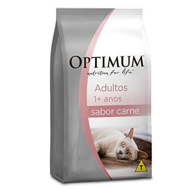 Imagem de Ração Optimum Dry Sabor Carne para Gatos Adultos - 1kg