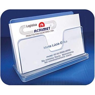 Imagem de Acessorio Para Mesa Porta Cartao Visita Classic Cr Pacote Com 03-70800