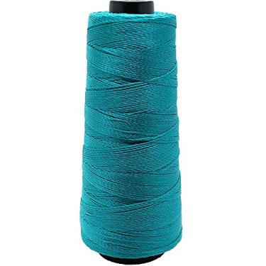 Imagem de Linha Princesa Moda 500m Azul Piscina/crochê/Tranças Para Cabelo