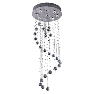 Imagem de Plafon 7 Luzes, LLUM Bronzearte, 34791, 350W, Cristal